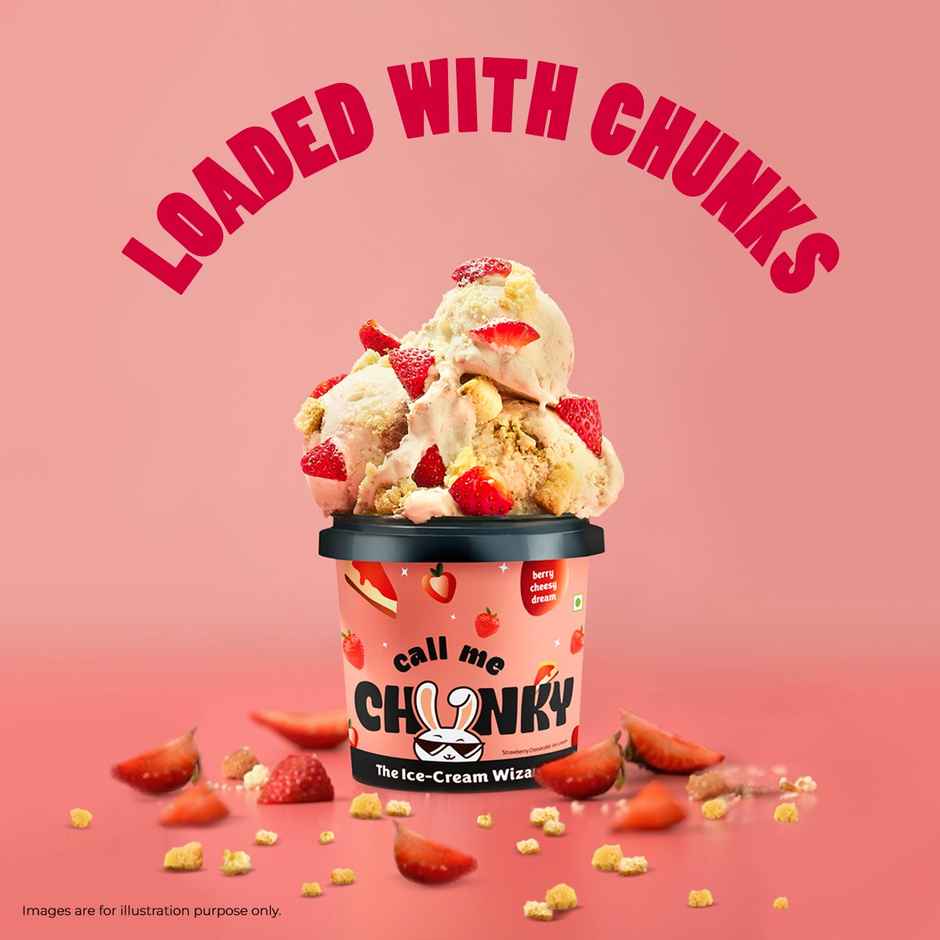 Call Me Chunky Berry Cheesy Dream Ice Cream Mini Tub