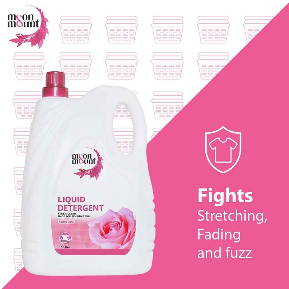 Moon&Mount Rose Top & Front Load Detergent Liquid
