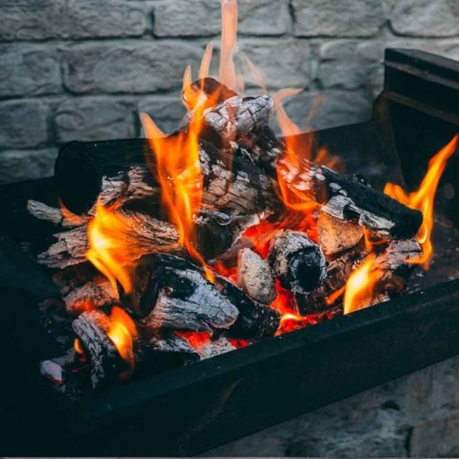 Divine Vibes Natural Wood Charcoal | 1 kg