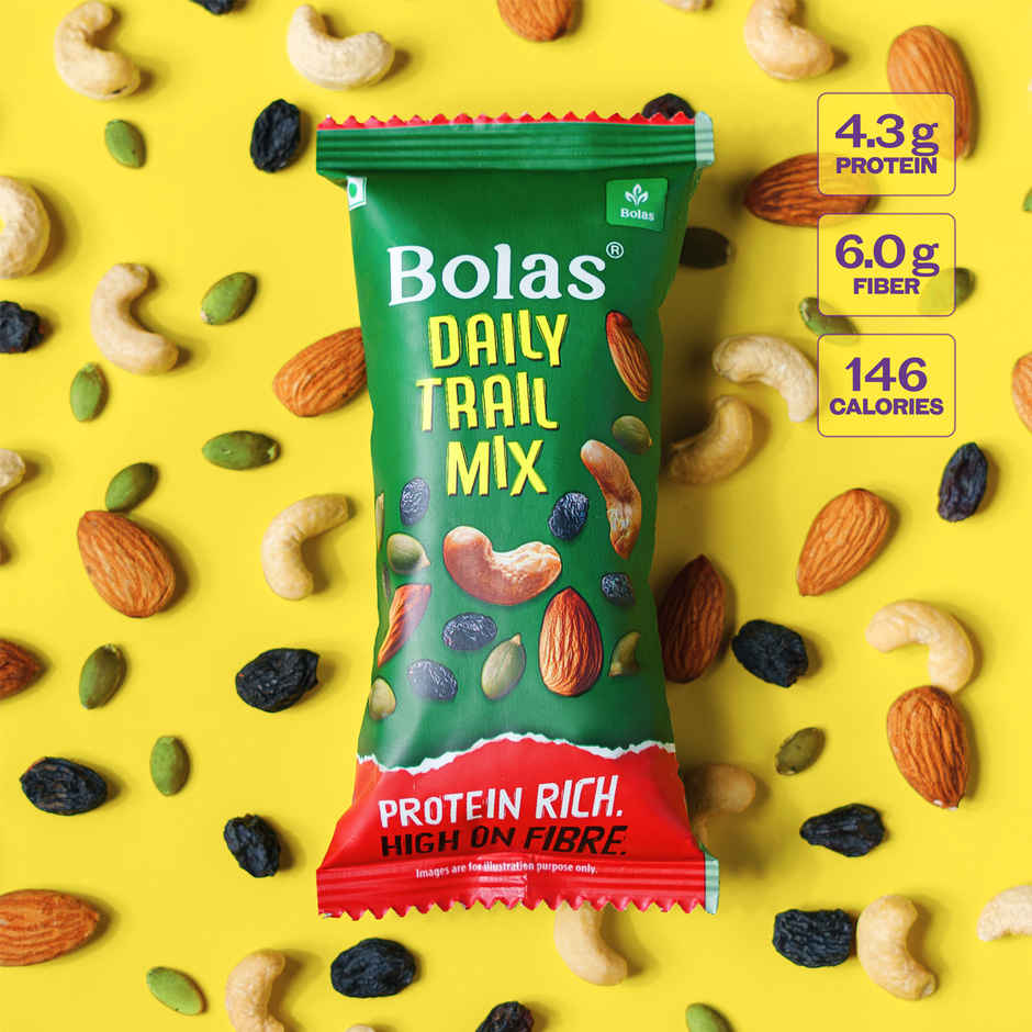 Bolas Daily Trail Mix | Just Roasted Dry fruit Mix