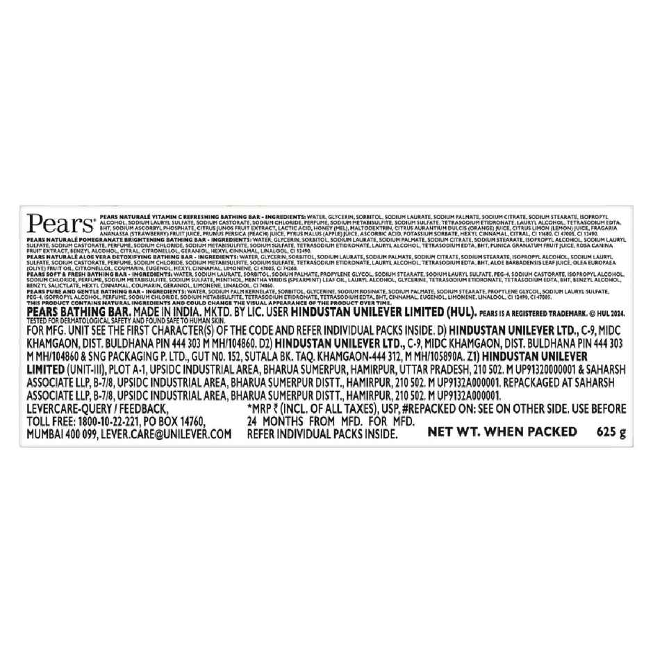 Pears Variety Pack Glycerin Bathing Bars