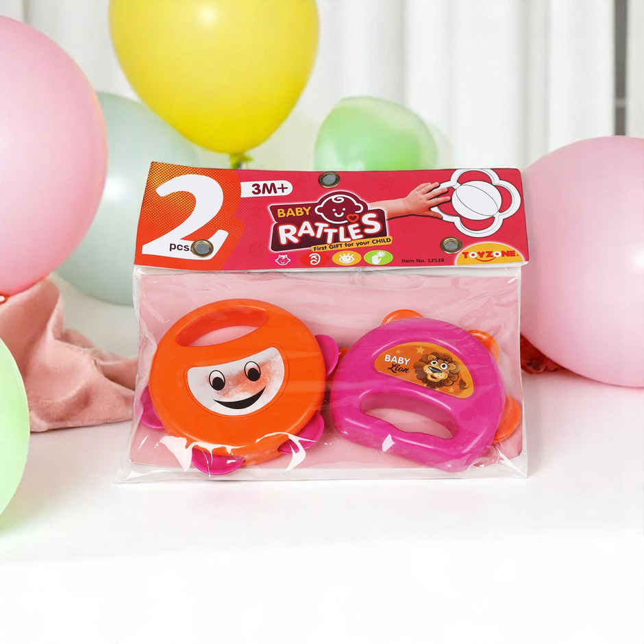 Toyzone 2 Piece Baby Rattles