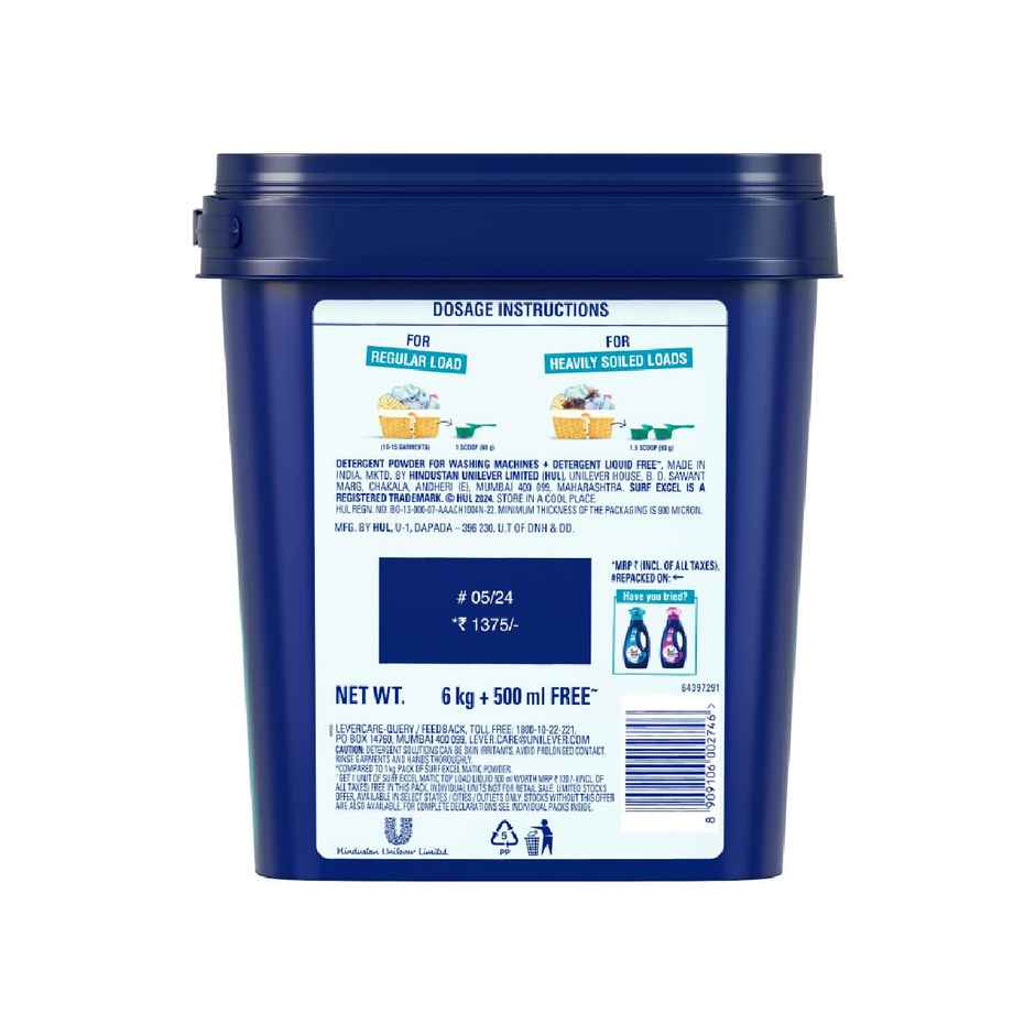 Surf Excel Matic Top Load Detergent Powder