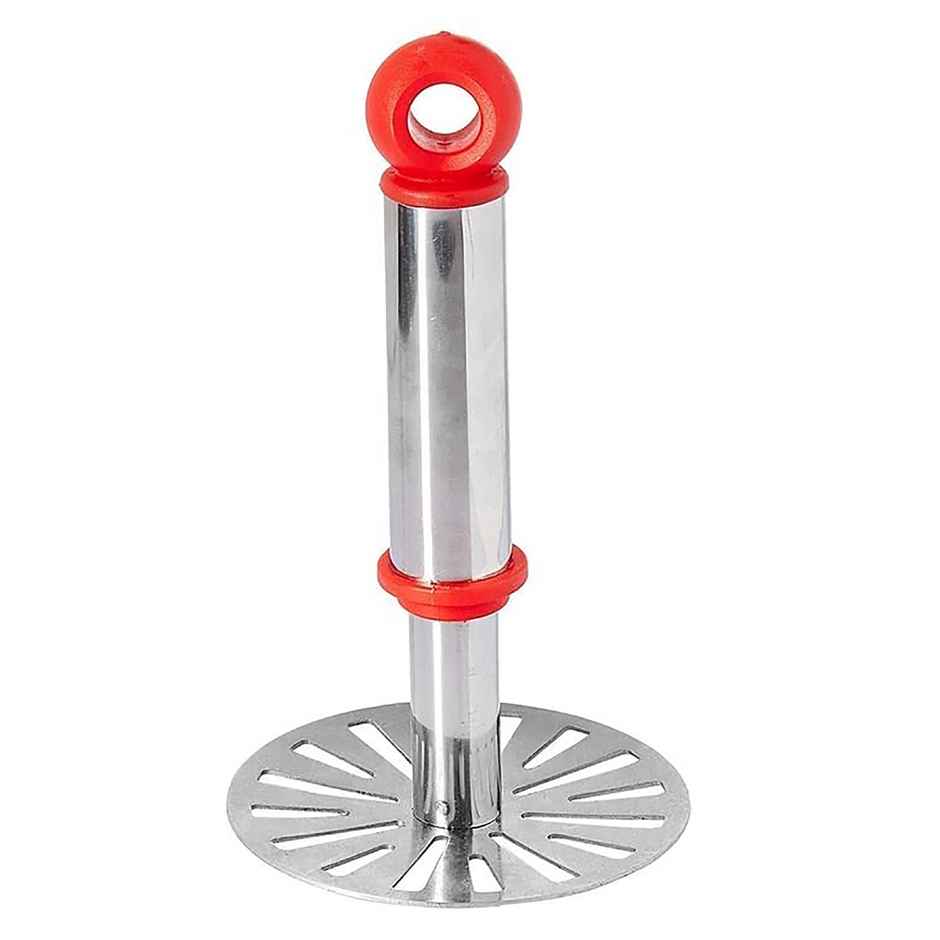 YouBee Stainless Steel Vegetable Crusher with Handle | 1 Pcs | Multi-Colour