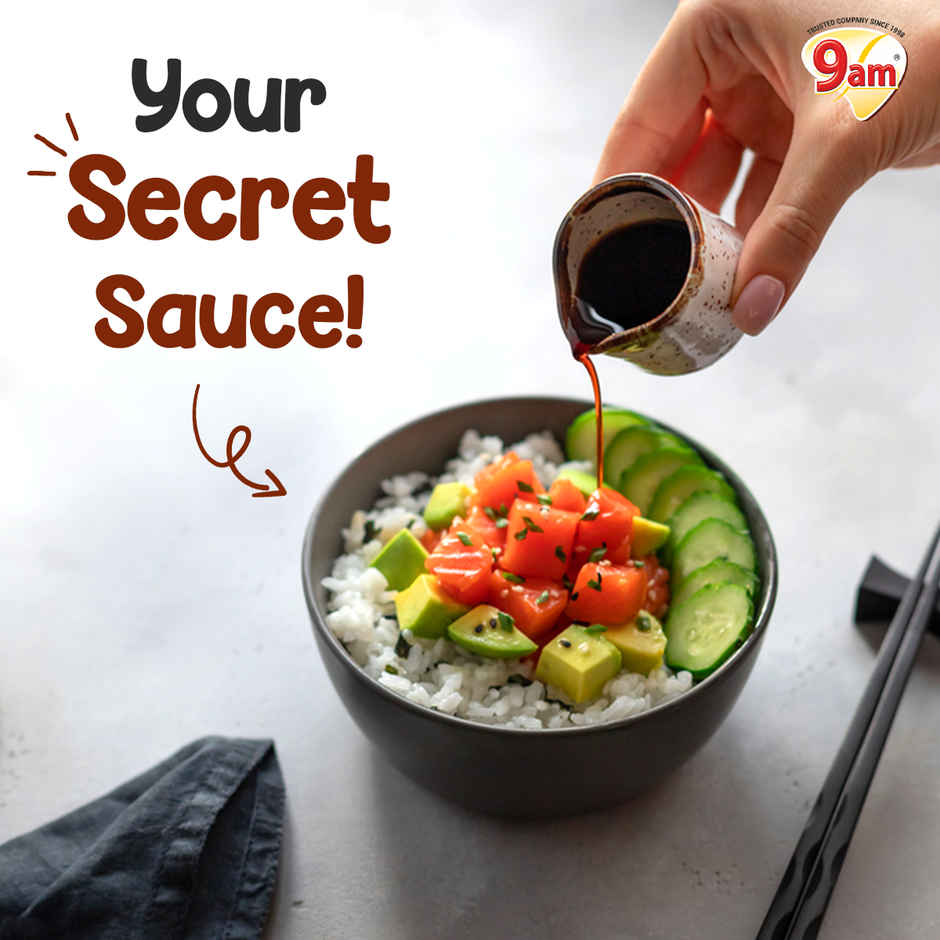9am Soya Sauce, Rich & Flavourful Cooking Sauce