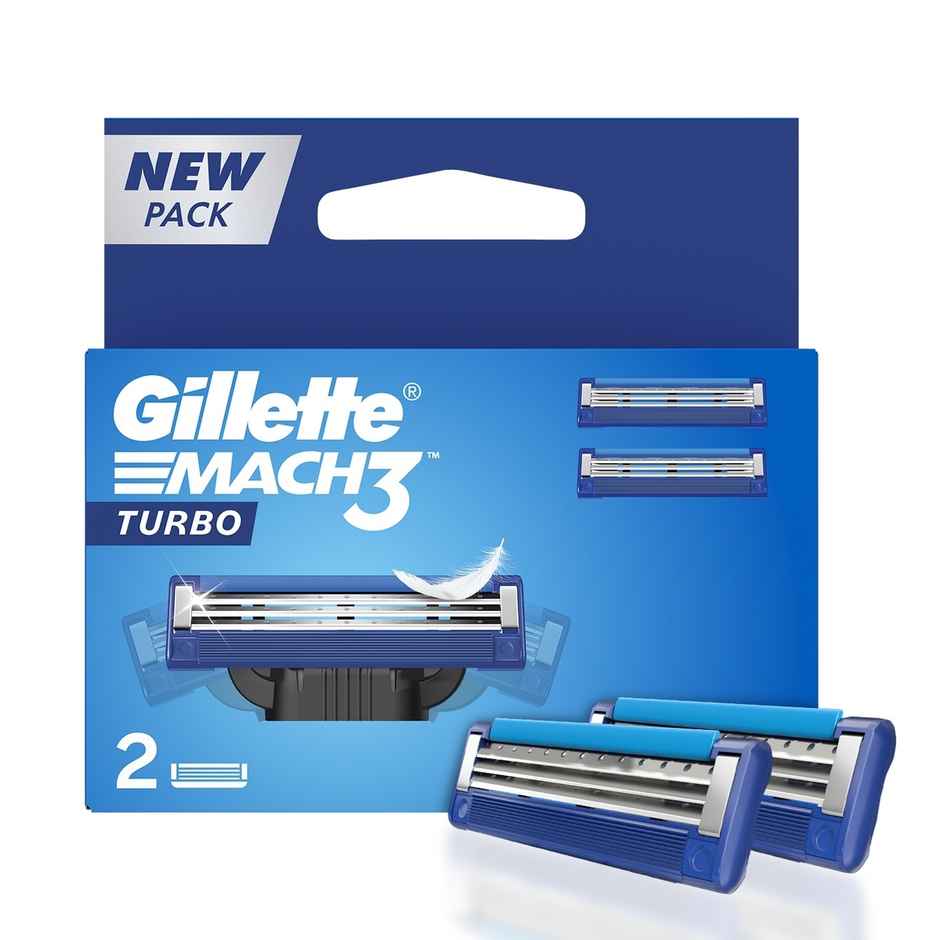 Gillette Mach3 Turbo Shaving Blade Cartridge