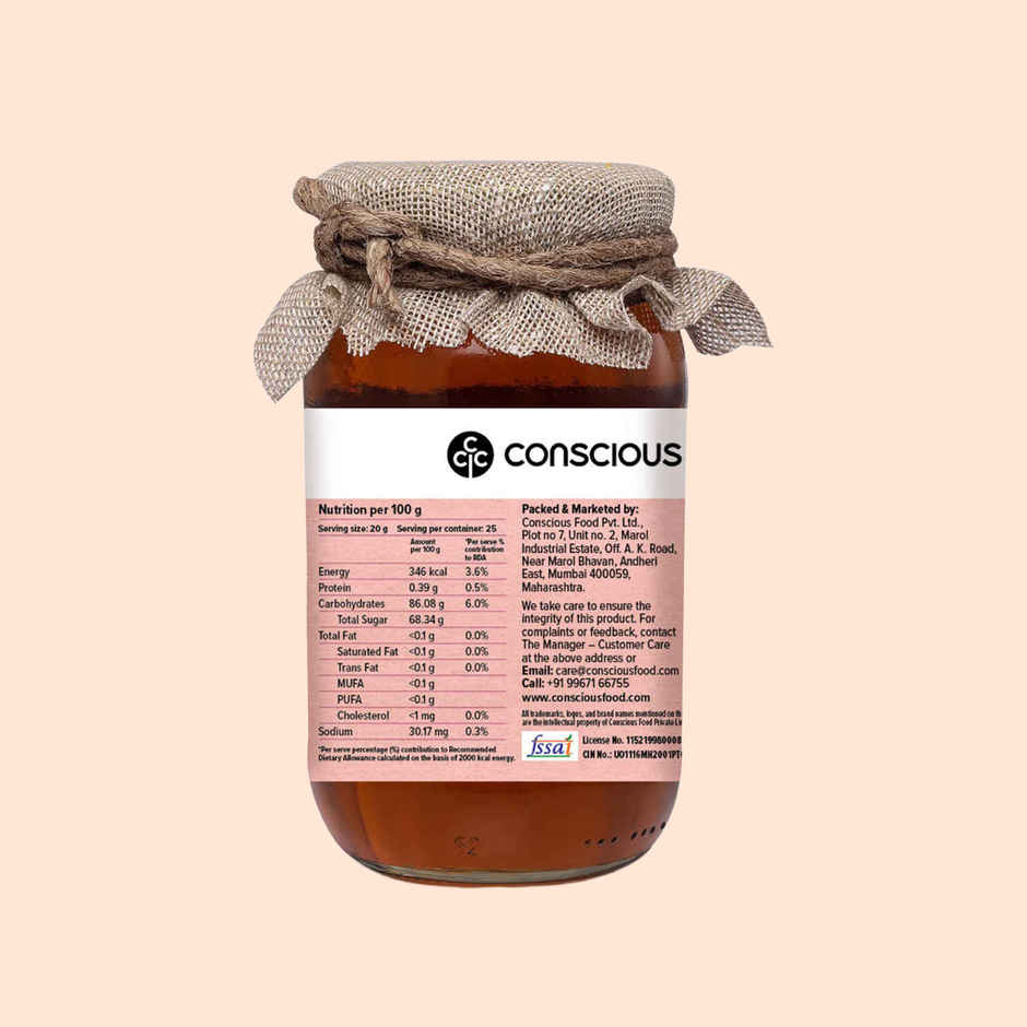 Conscious Food Wild Forest Honey | Natural & Pure