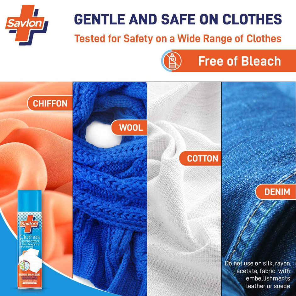 Savlon Clothes Disinfectant & Refreshing Spray Fresh Breeze