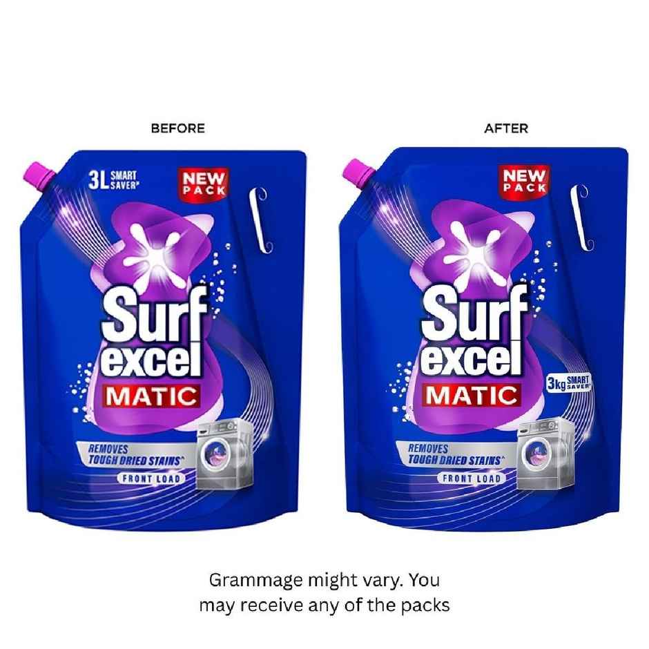 Surf Excel Matic Liquid Detergent  for Front Load | Removes tough Stains in 1st wash