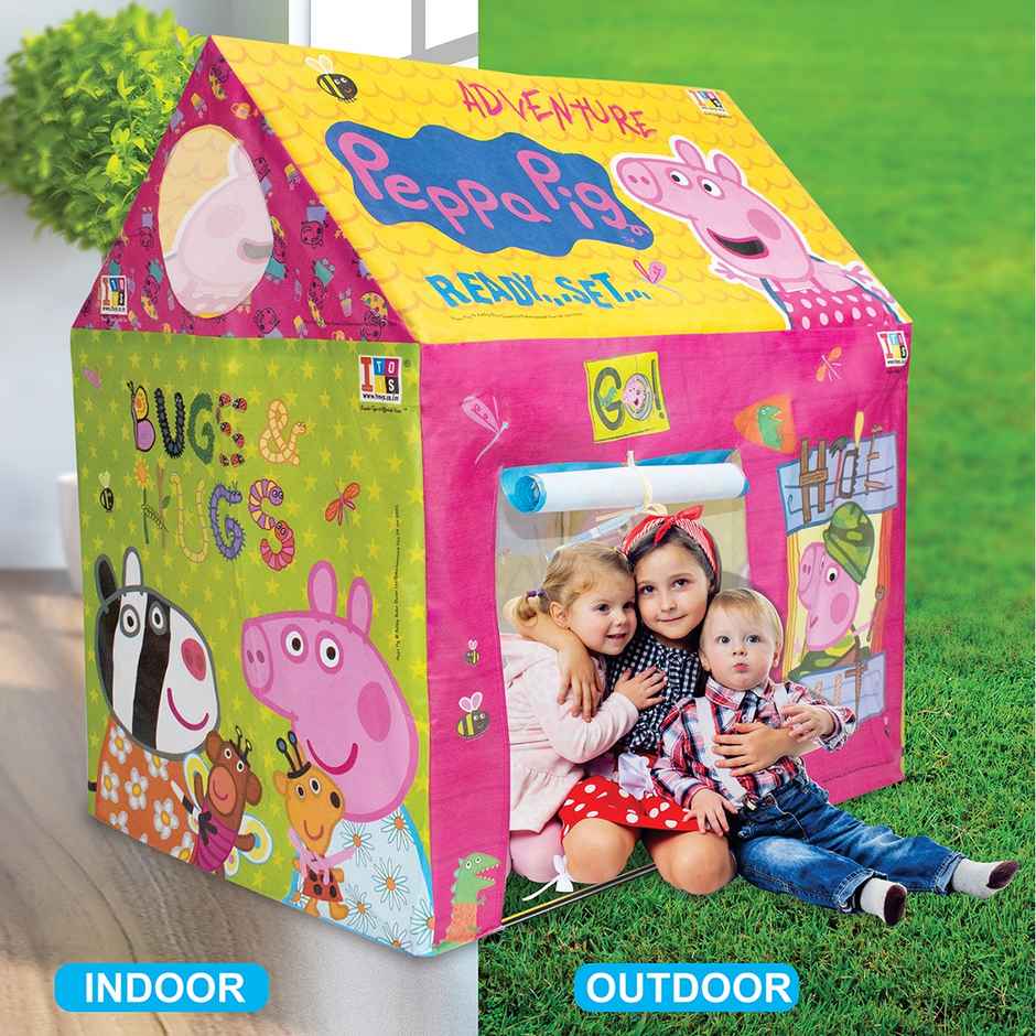 ITOYS Pipe Tent House-Peppa Pig | 3+ years