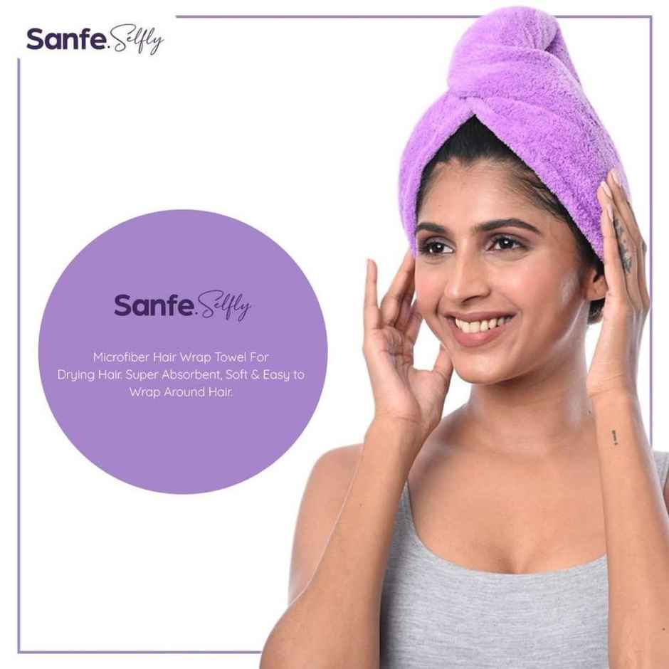 Sanfe Stunner Microfiber Hair Wrap Towel