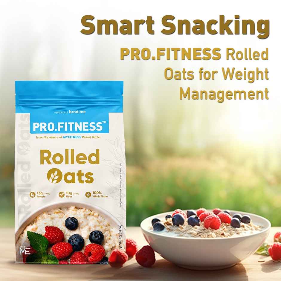 Pro.Fitness Truly Natural Rolled Oats | From makers of MyFitness Peanut Butter