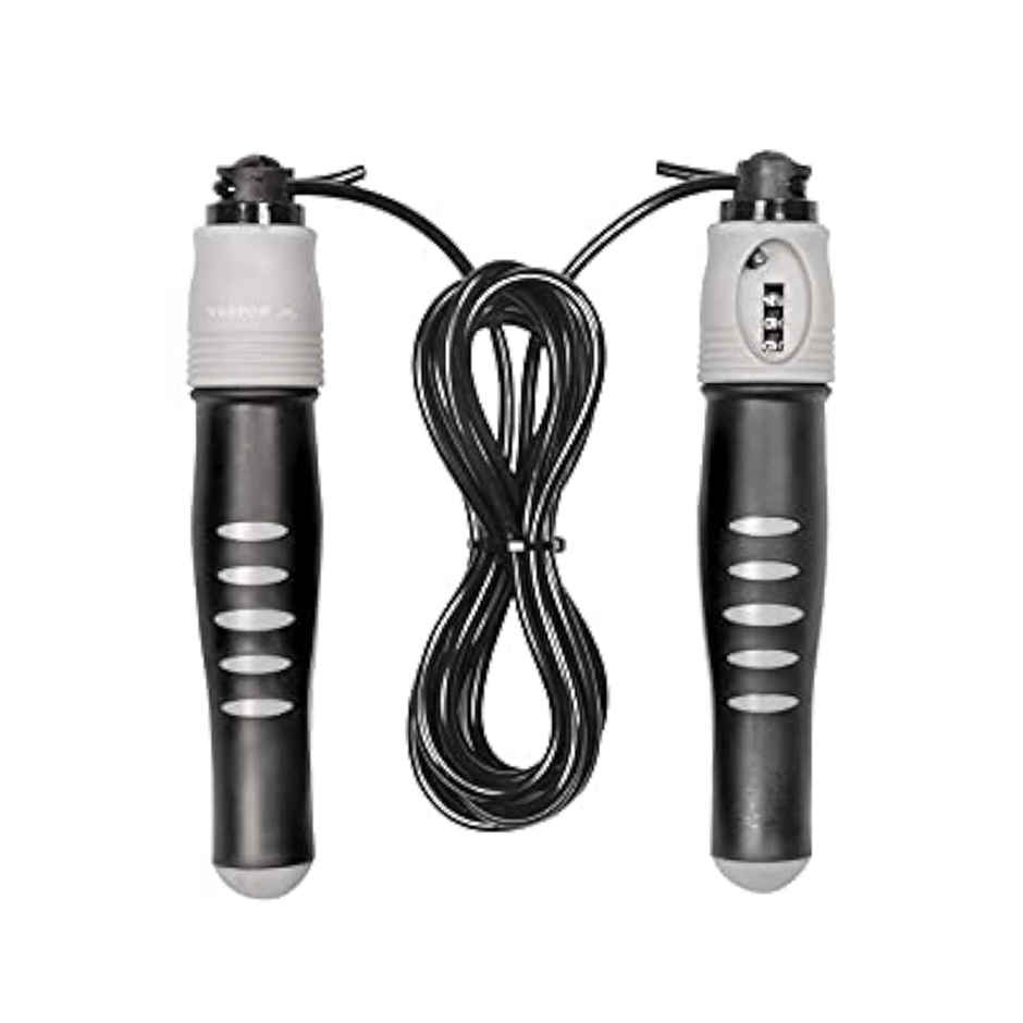 Vector X Vx-950 Adjustable Manual Counter Skipping Rope With Counter, Tangle-Free Rapid Speed Rope