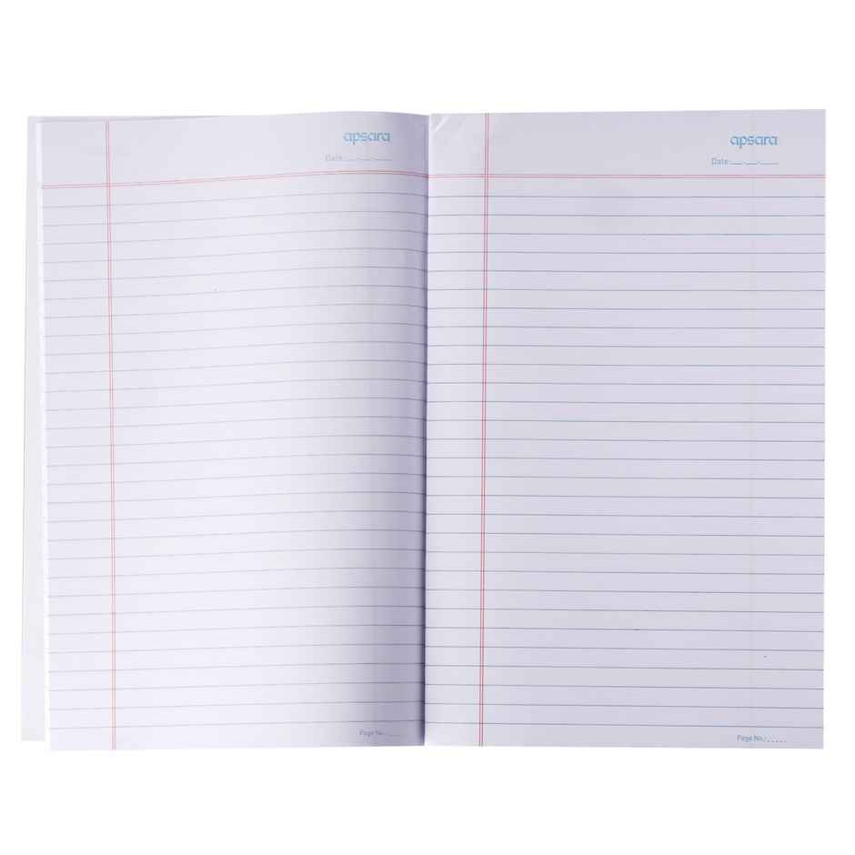 Apsara A4 Longsize Notebook | Blue Ruled Lines For Organized Writing | Assorted | 29.7 Cm x 21Cm | 172 Pages