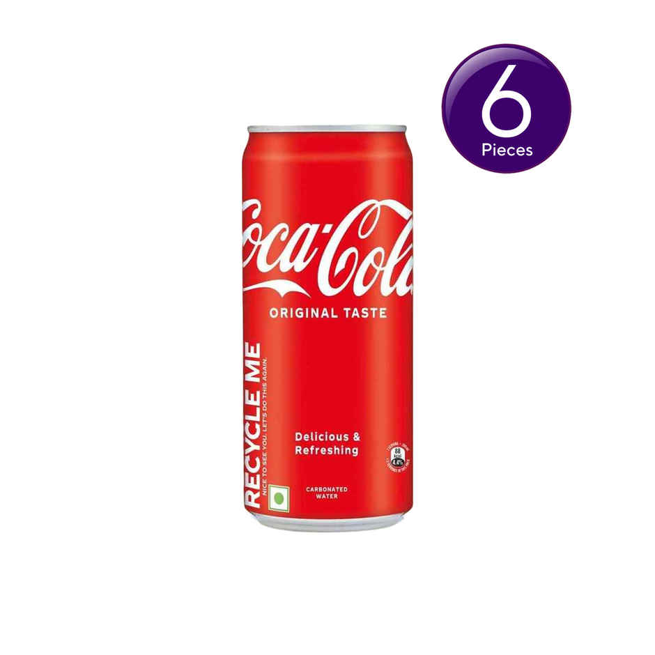 Coca-Cola Soft Drink Can | Carbonated Beverage Combo