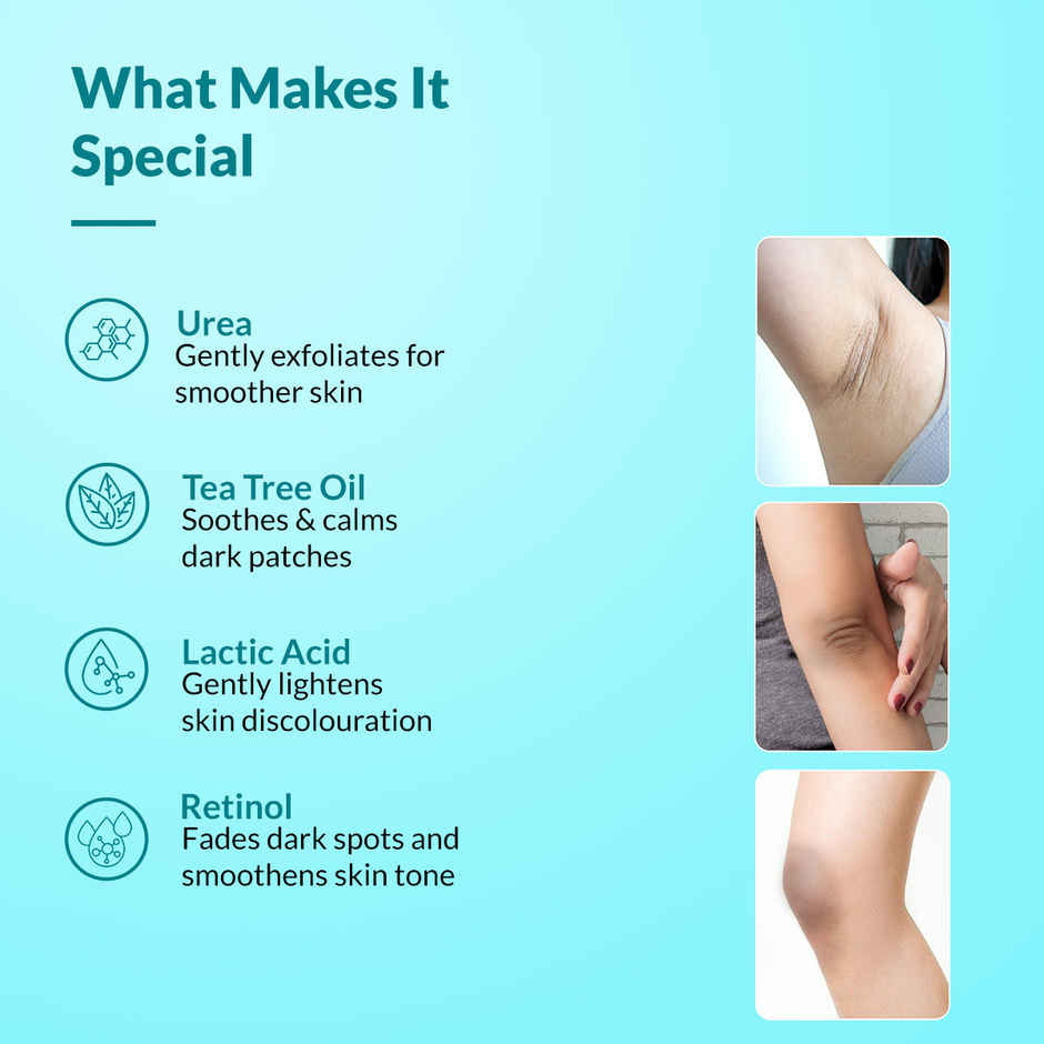 Fixderma Nigrifix Cream for Dark Neck, Elbow & Knee | Underarm Whitening Cream with Lactic Acid