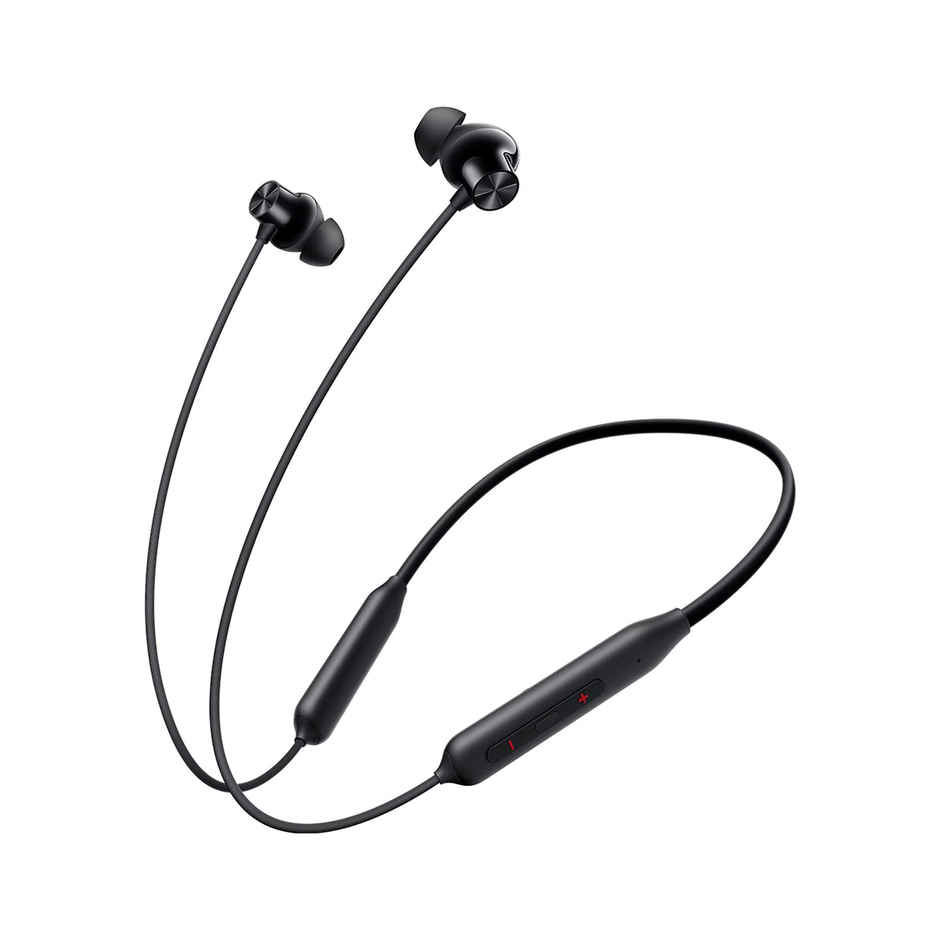 OnePlus Bullets Z2 Bluetooth Wireless in Ear Neckband with Mic, Bombastic Bass - 12.4 Mm Drivers, 10 Mins Charge - 20 Hrs Music, 30 Hrs Battery Life - Magico Black