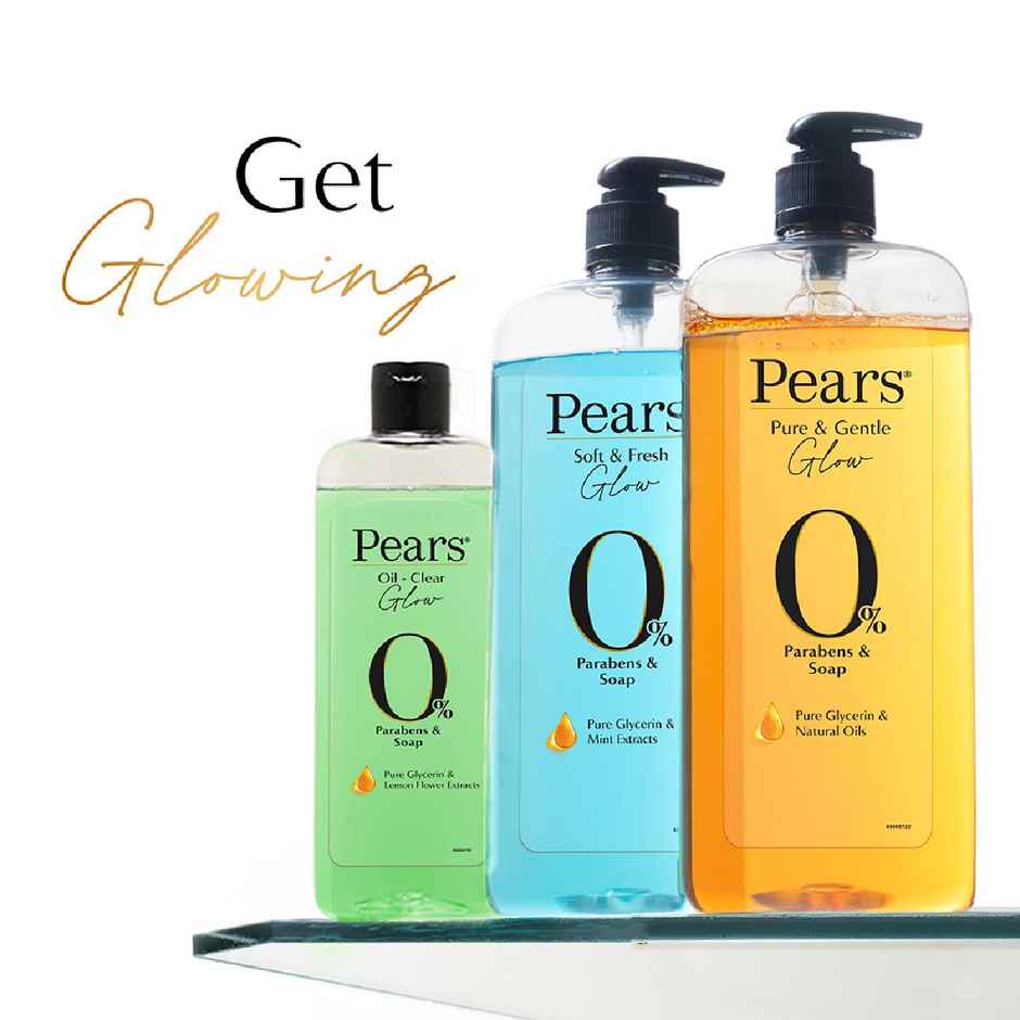 Pears Soft & Fresh Shower Gel SuperSaver XL Pump Bottle with 98% Pure Glycerine