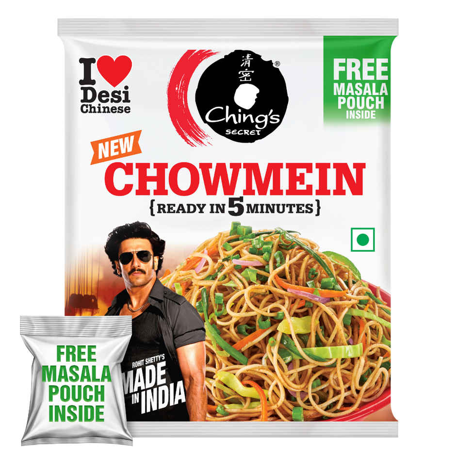 Ching's Secret Chowmein Noodles With Free Masala Pouch