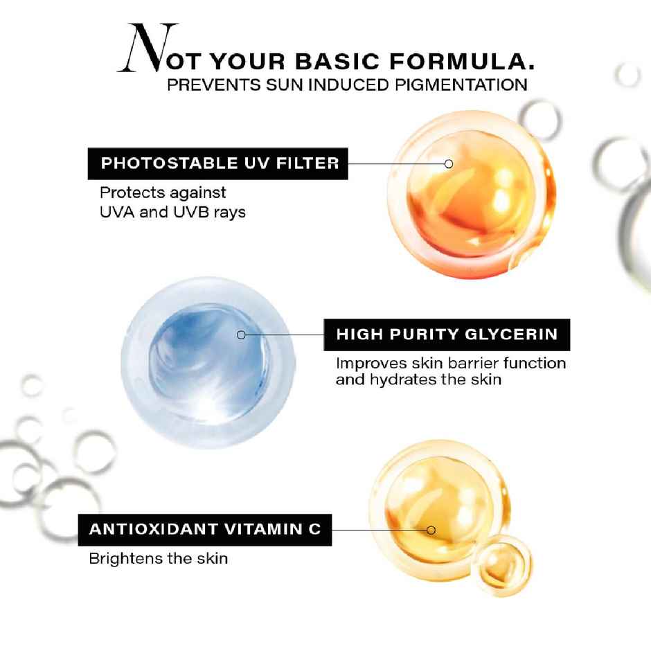 Novology Spf50 Pa ++++ Hydrating Sheer Sunscreen, 4.5% Niacinamide For Dry Skin, No White Cast