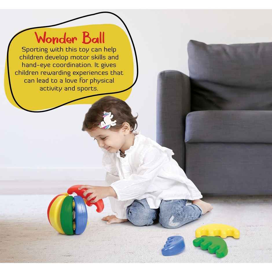 Hamleys Shooting star Wonder Ball for kids Non toxic plastic material Several shapes Multicolor 1Y+