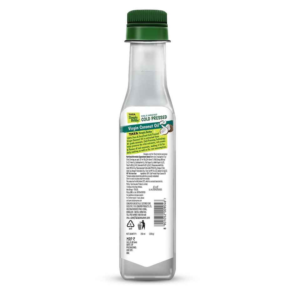 Tata Simply Better Virgin Coconut Cold Pressed Oil | Pure & Unrefined Oil