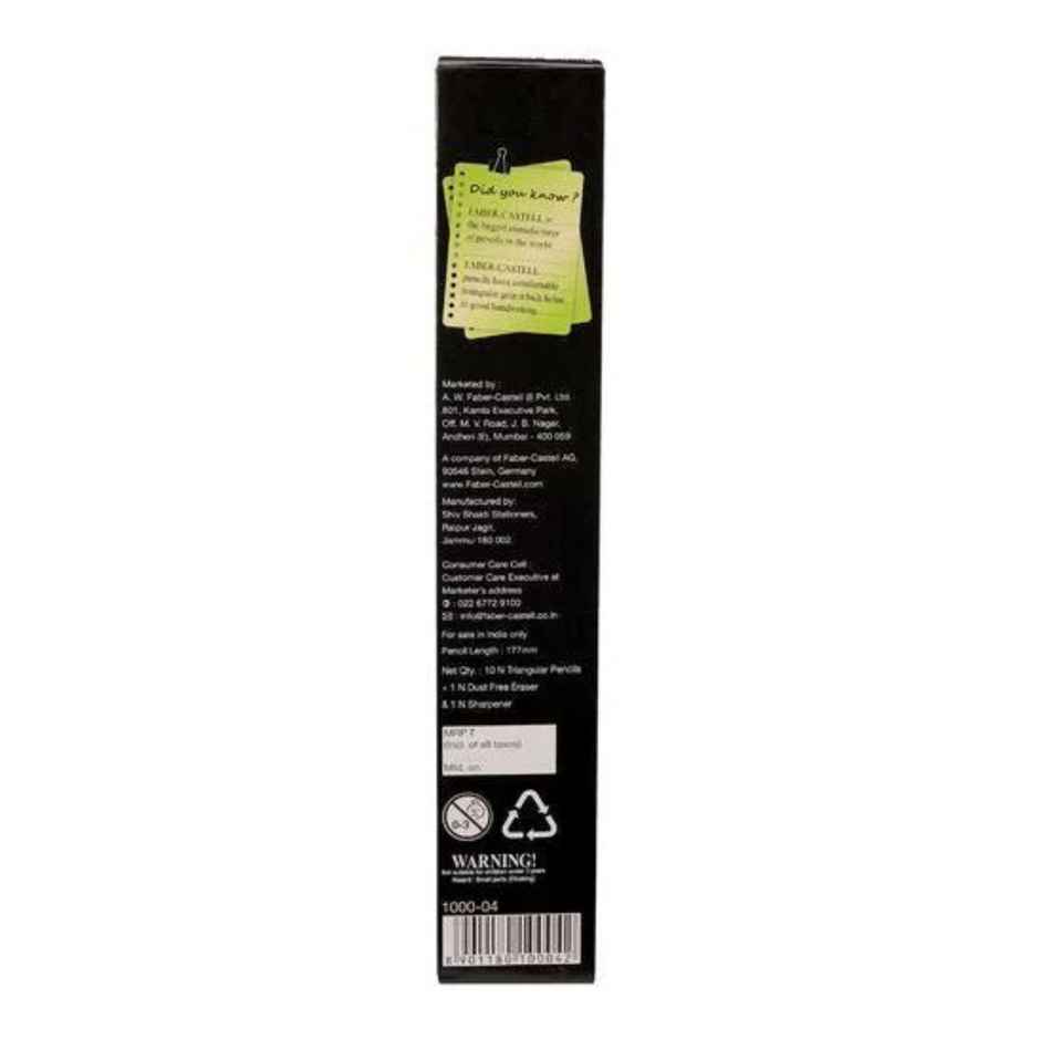 Faber-Castell Matt Grip Super Dark Pencils