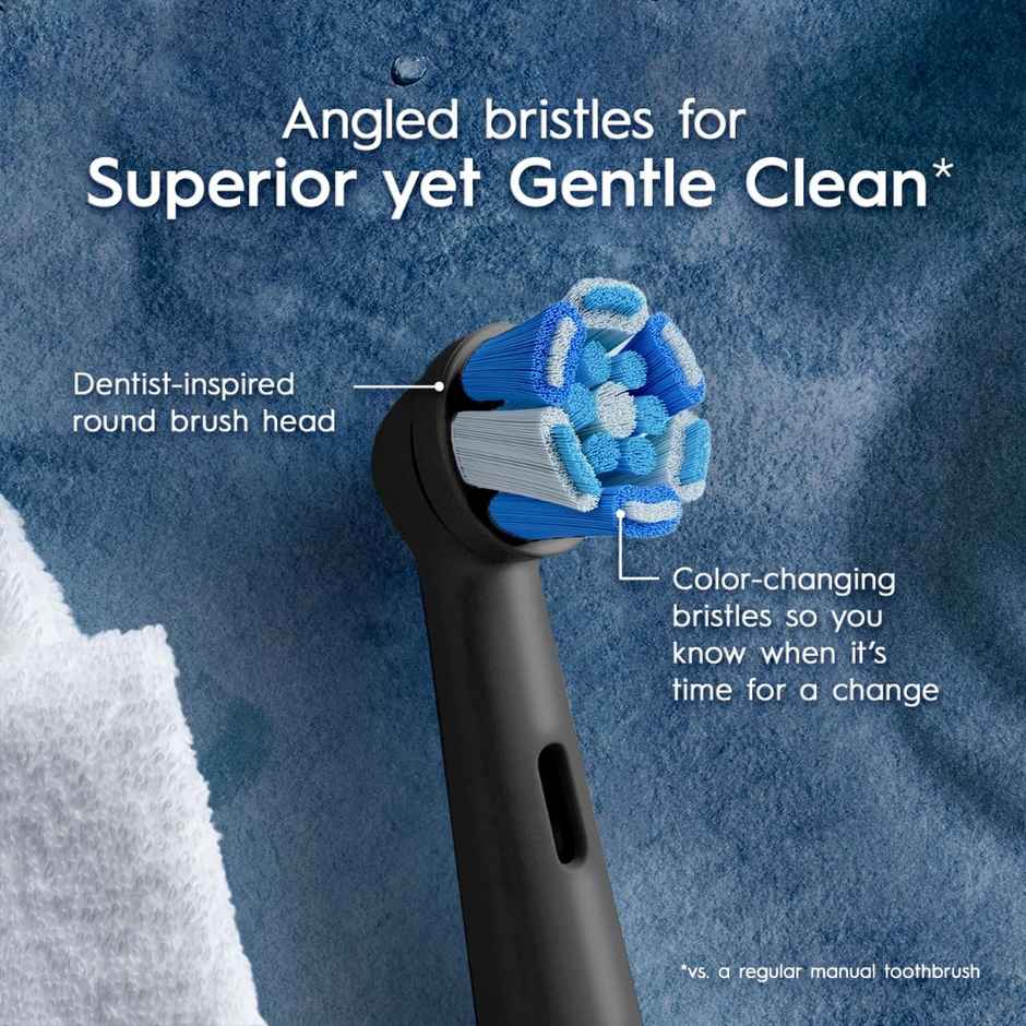 Oral-B iO Black Ultimate Smart Electric Toothbrush Refill Brush Heads