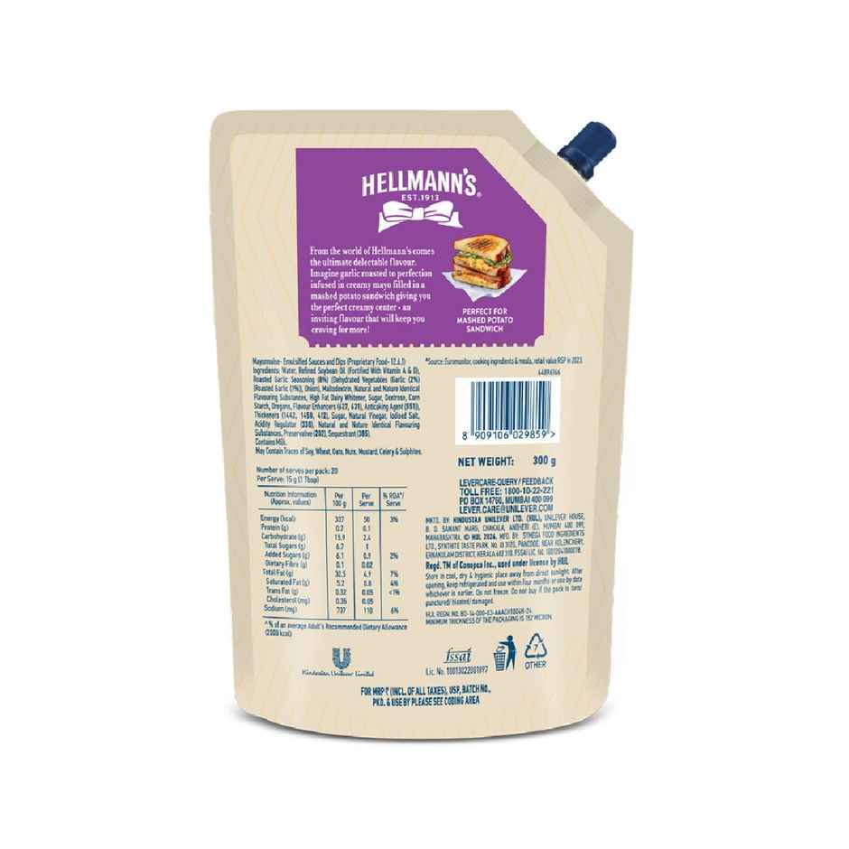 Hellmann's Mayo Roasted Garlic