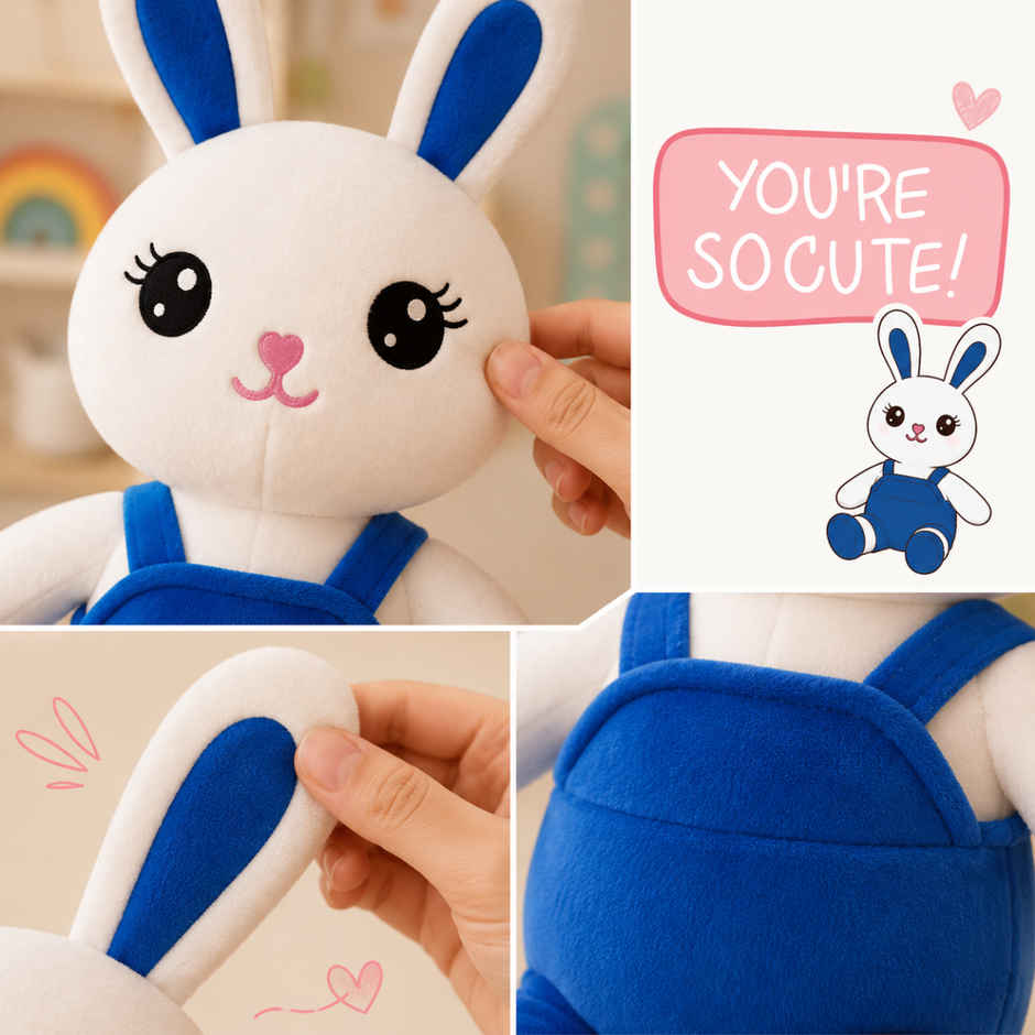 ToyTales Bunny Plush Toy | Stuffed Animal Soft Toy | Birthday Gift for Kids | Gift Baby | 40cm