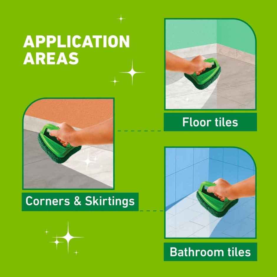 Scotch Brite Bathroom Scrubber Brush Combo