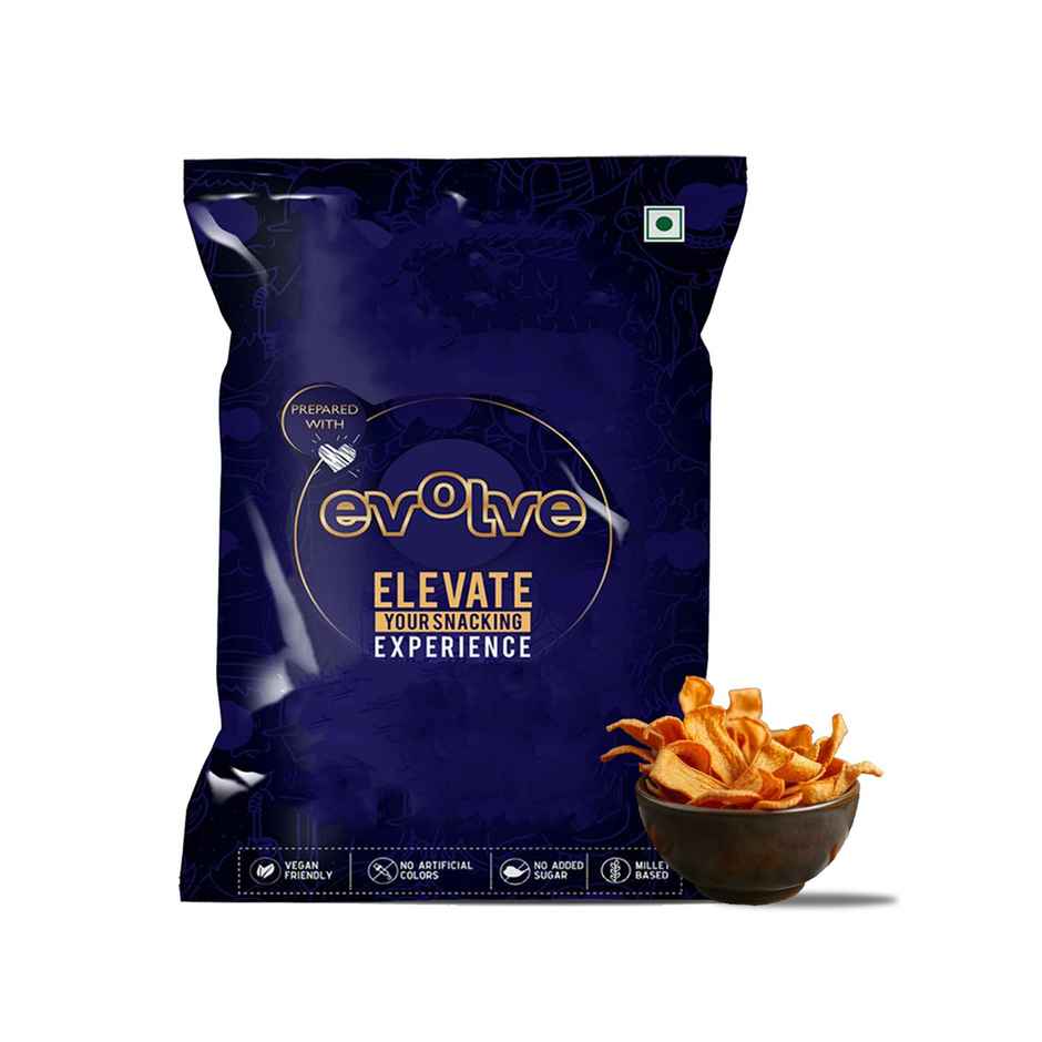 Evolve Snacks Oats Chips Peri Peri