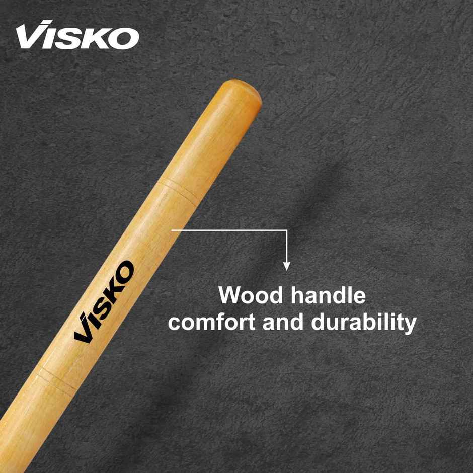 Visko 742 Professional Rubber Mallet Hammer | 2.5 Inch | With Wooden Handle Mallet | 0.64 Kg