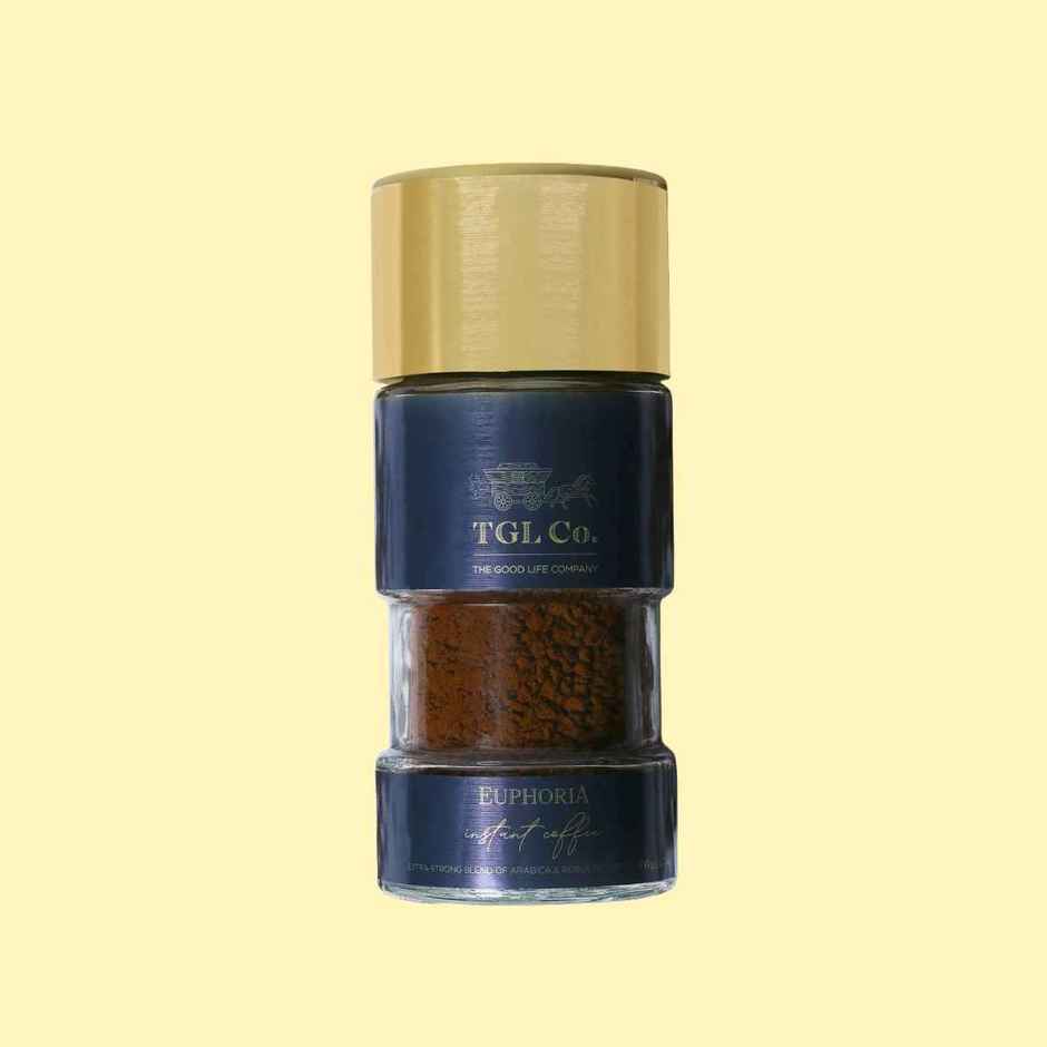 TGL Co. Premium Euphoria Arabica And Robusta Medium Roast Instant Coffee