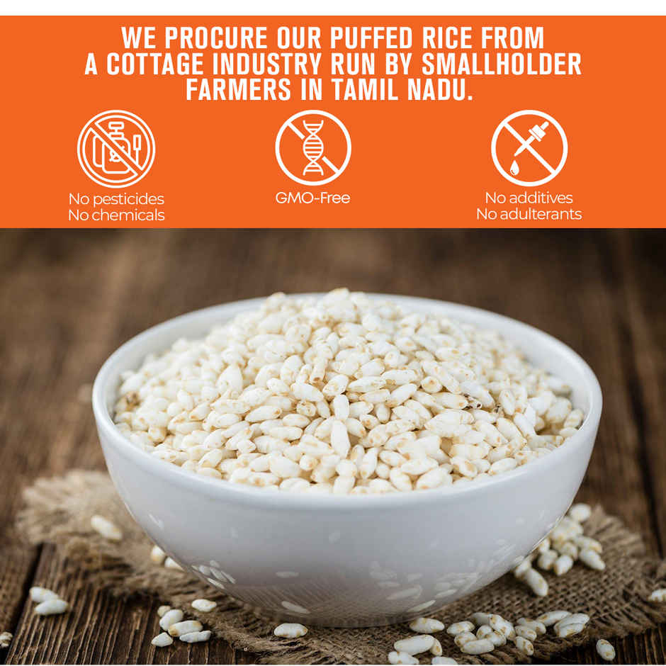 Safe Harvest Pesticide-Free Puffed Rice