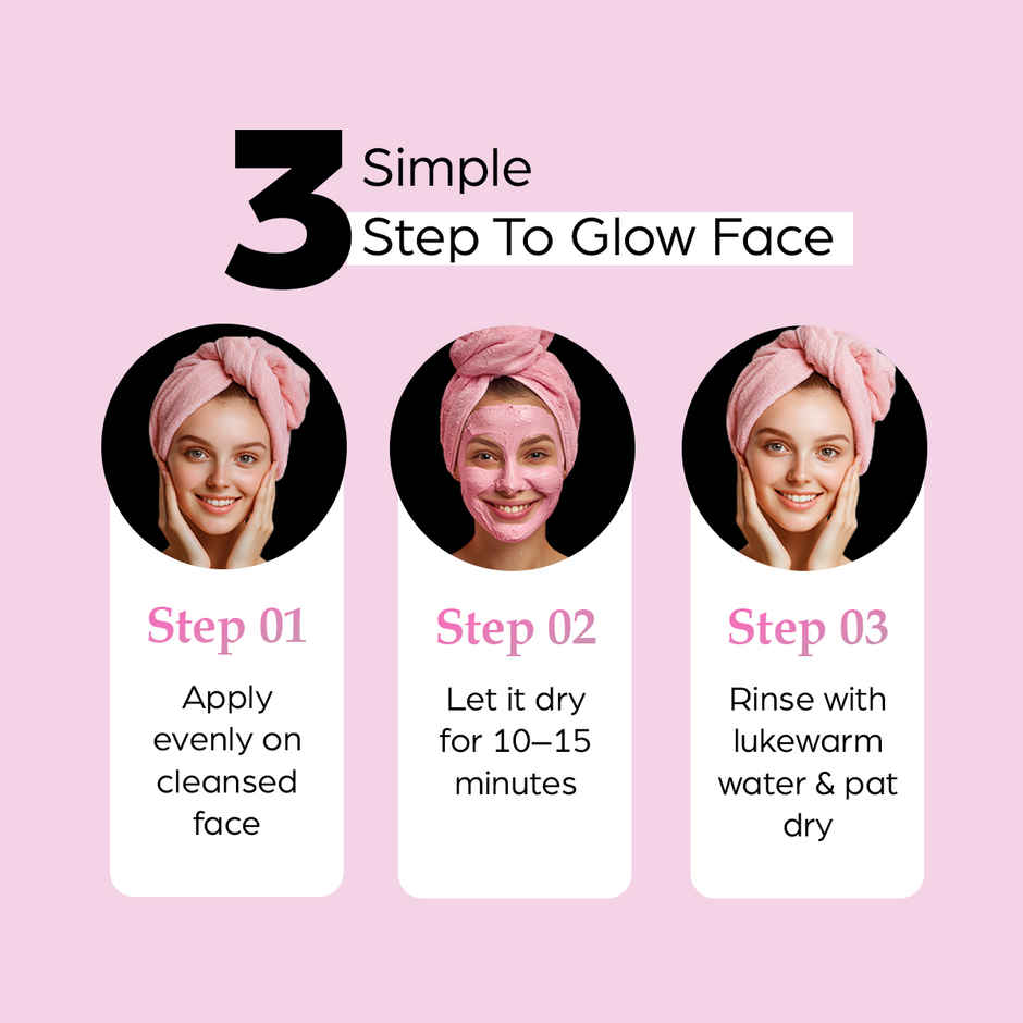 Sanfe PorePurify Pink Clay Mask Oil Control & Brightening Face Mask for Oily & Acne-Prone Skin