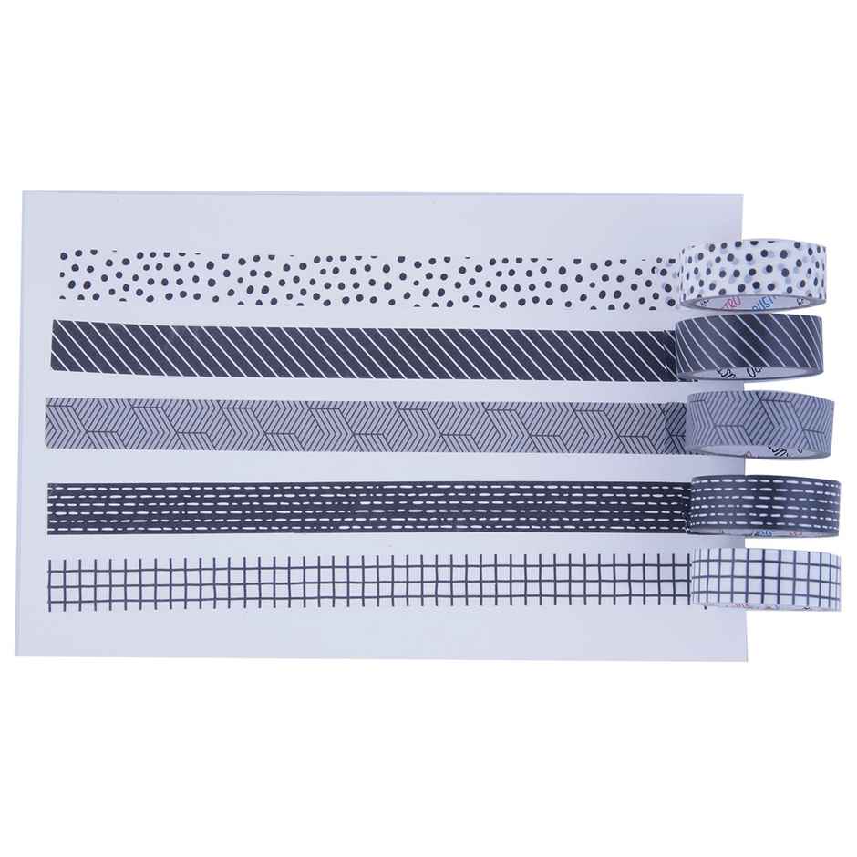 Brustro Timeless Pattern Set Of 5 - 15Mmx5M