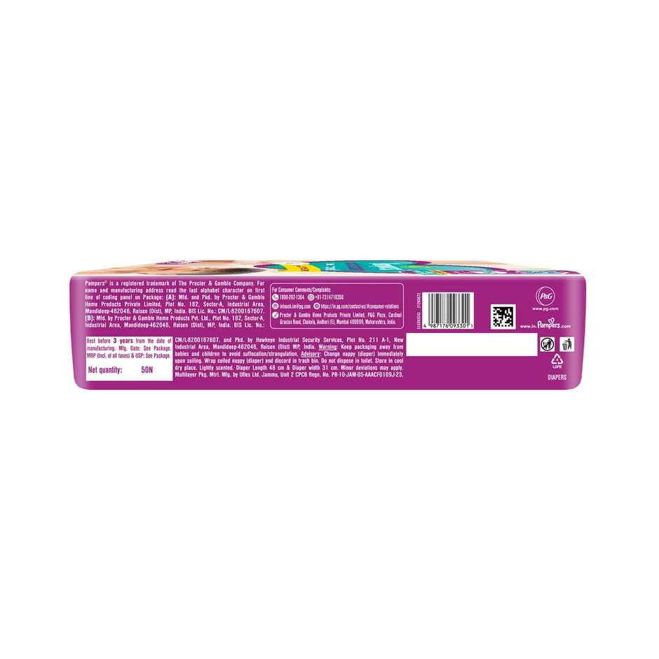 Pampers Active Baby Taped Style Diaper | L | 50 pcs