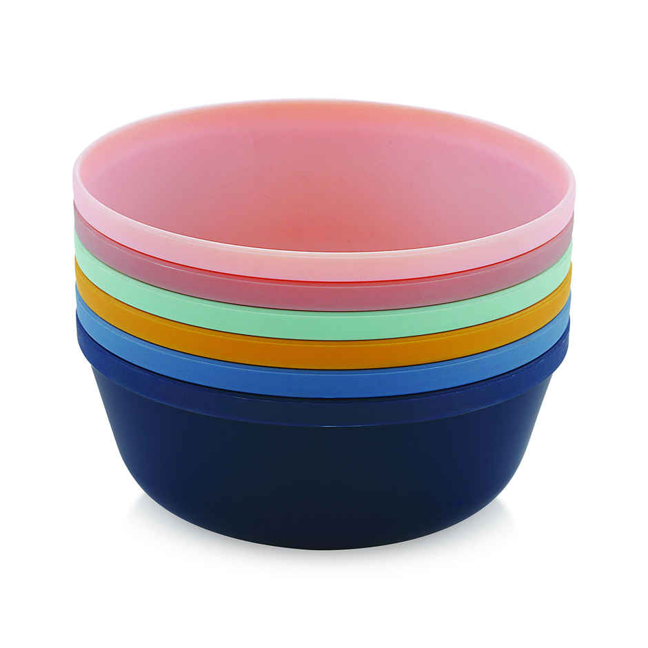 Mastercook Tit Bit Bowl 6 Pcs Set Multi Colour