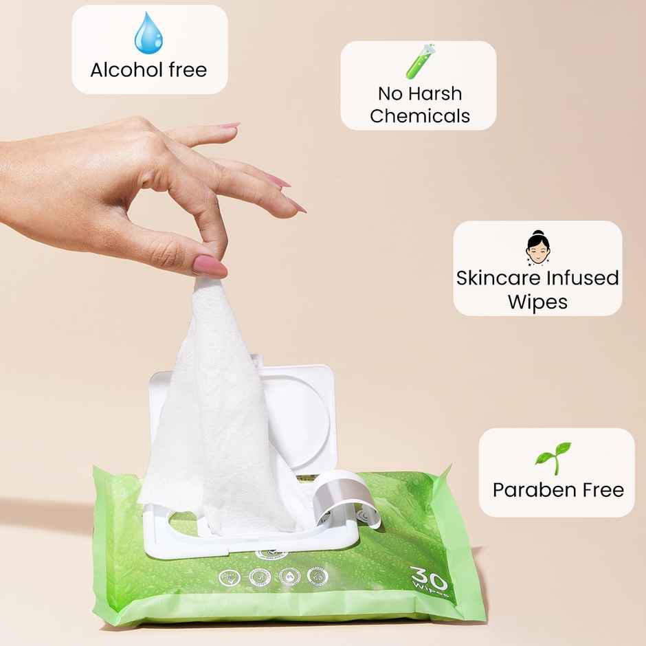 Insight Cosmetics Wet Wipes Vitamin C | 30 Pulls Per Pack
