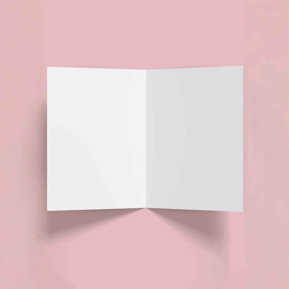 Reindeer Merry Christmas Greeting Card | Cute Artwork | Mad Over Print