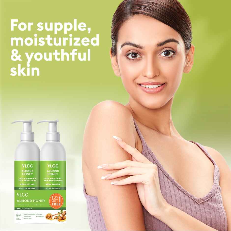 Vlcc Almond Honey Deep Nourishing & Skin Brightening Body Lotion
