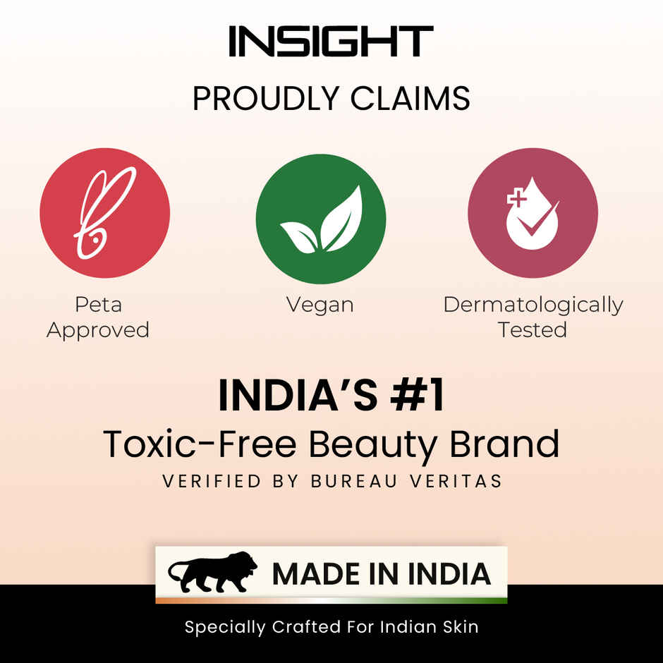 Insight Cosmetics Skin Tint 5In1 Multifunctional Serum Foundation | Latte Please !