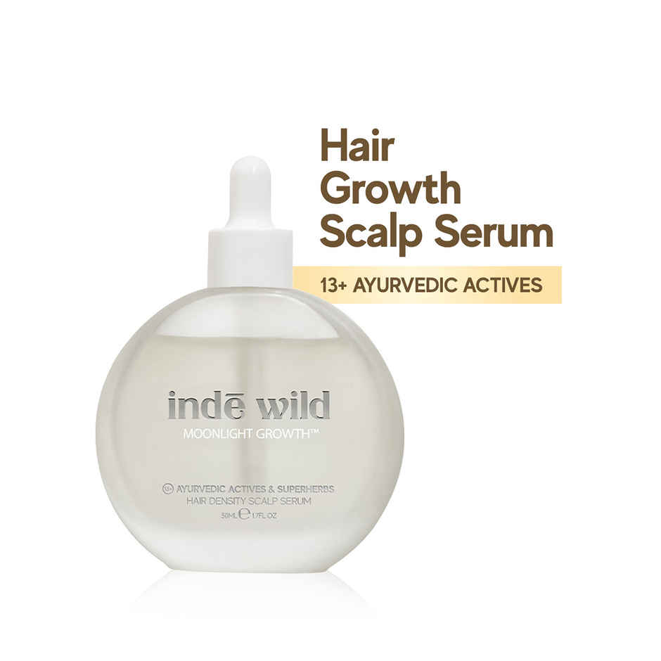 inde wild Moonlight Growth Hair Density Scalp Serum