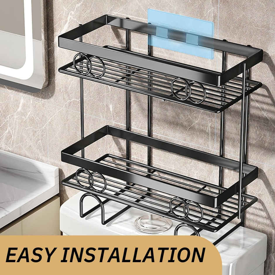 Zedak Shelf  | Rack | Storage Organizer for Bathroom | Wall Mounted