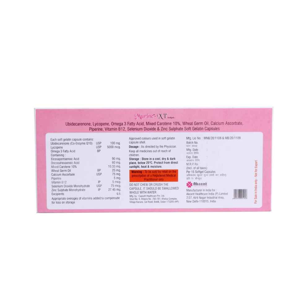 Murine-XT Soft Gelatin Capsule