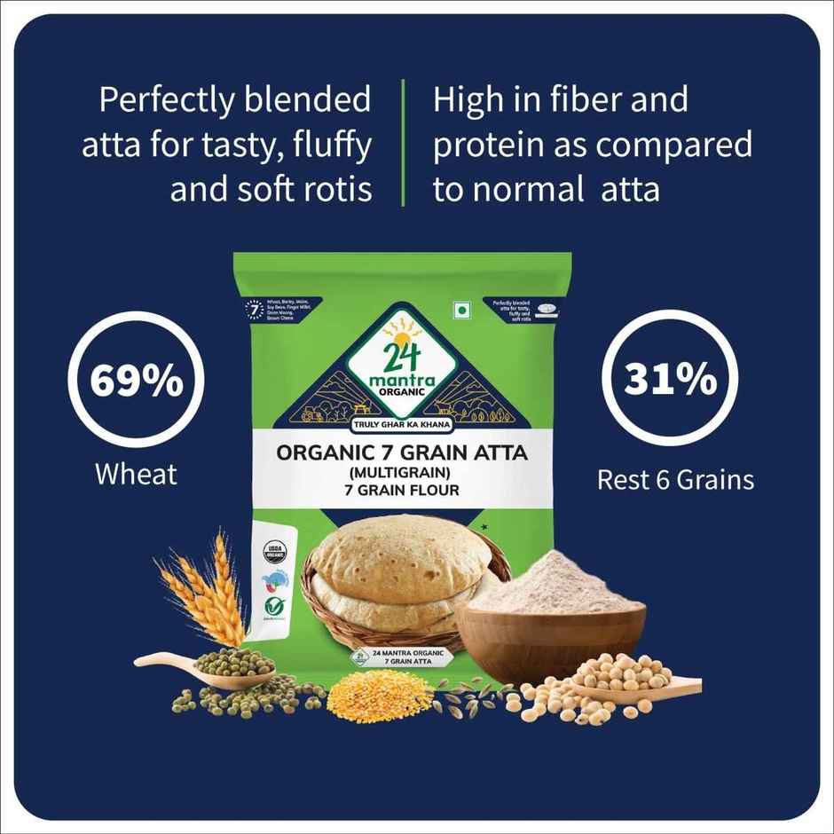 24 Mantra Organic 7 Grain Atta