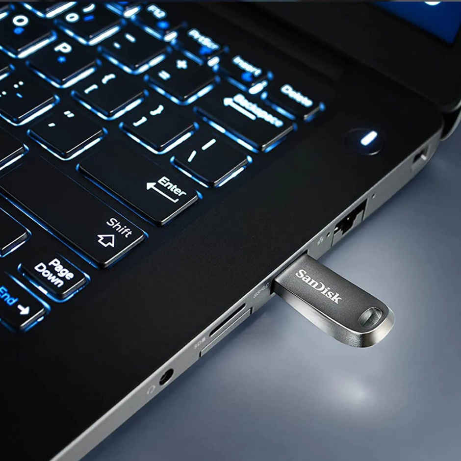 Sandisk Ultra Luxe Usb 3.2 Gen 1 Flash Drive 64Gb | Up To 300Mb/S | All Metal
