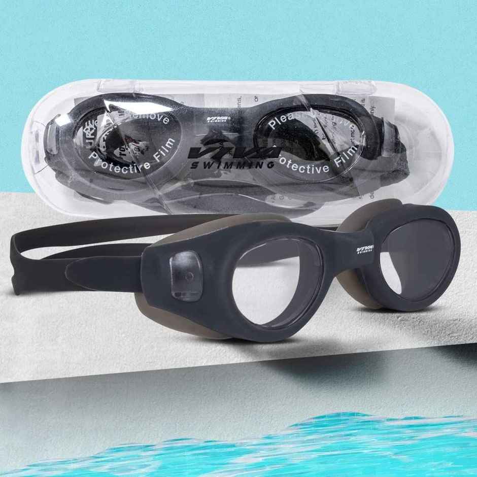 Vector X Viva Sports 200 Swimming Goggles (Black)