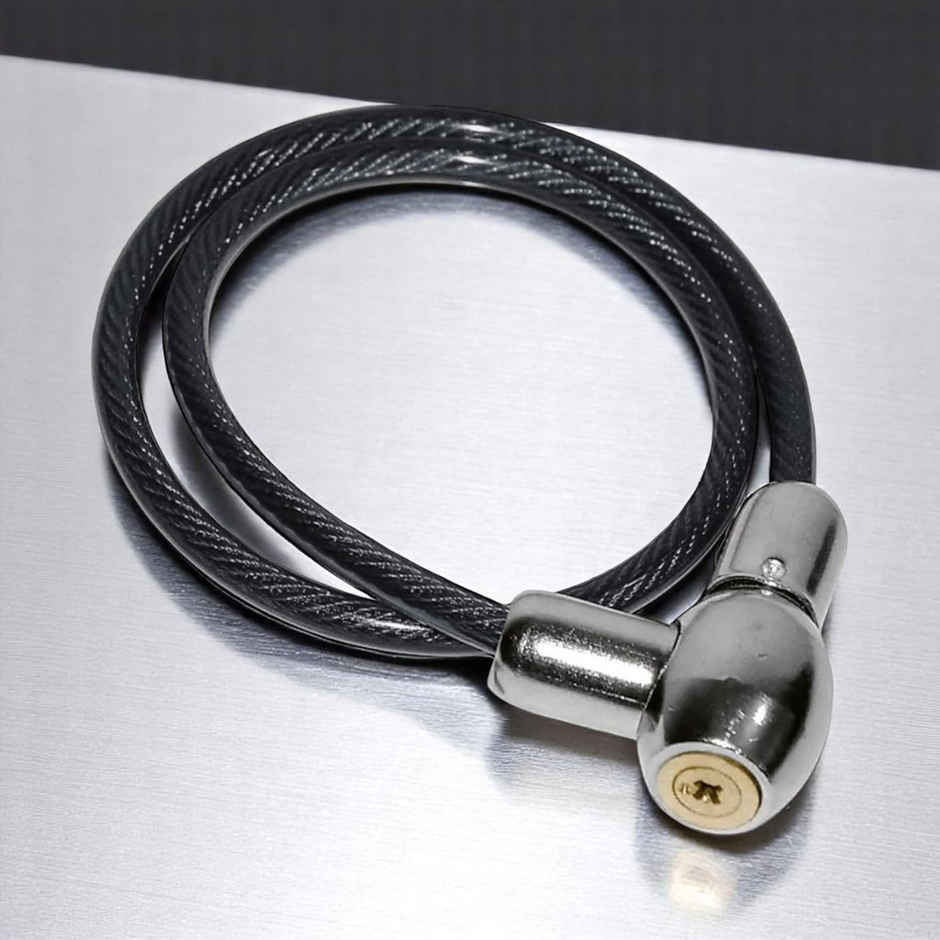 Autoguys Heavy Duty Cable Lock Anti Theft Lock For Multipurpose Use For Bike - Assorted